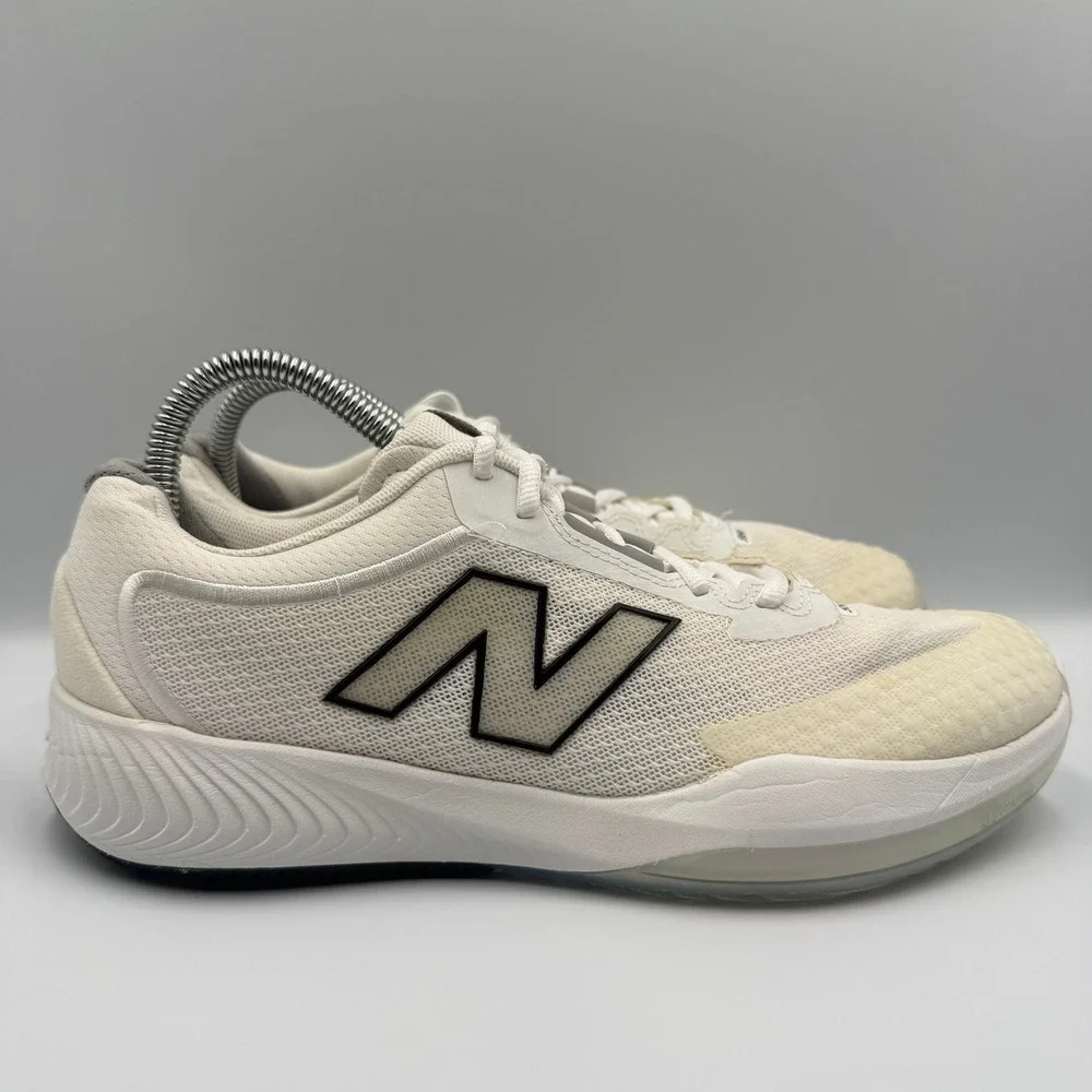 New Balance FuelCell 996v5 Women's Size 8.5 White Cream Tennis Shoes WCH996W5